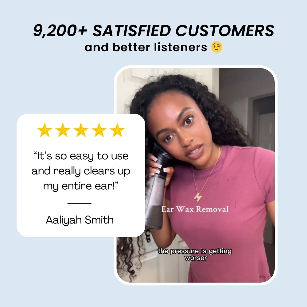 EARJET 2.0™ - Say Goodbye to Muffled Hearing Forever.