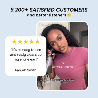 EARJET 2.0™ - Say Goodbye to Muffled Hearing Forever.